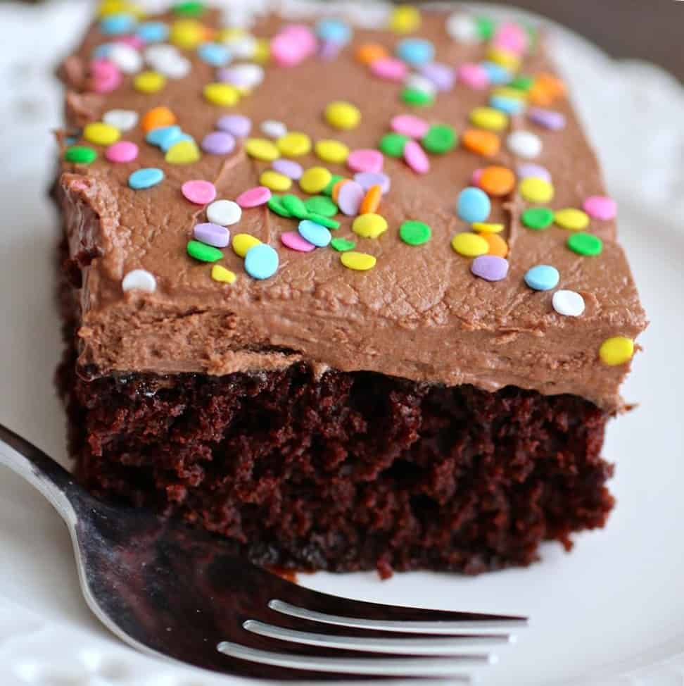 Verrückter Kuchen mit Sweet Raspberry Aroma Rezept